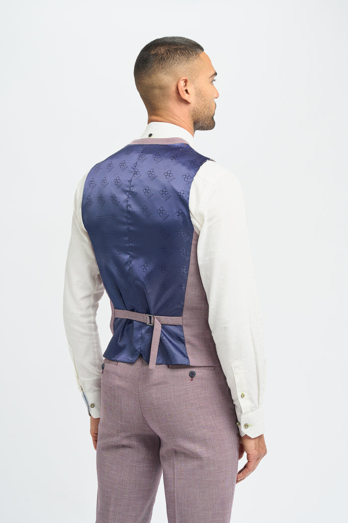 Miami Lilac Waistcoat - House of Cavani