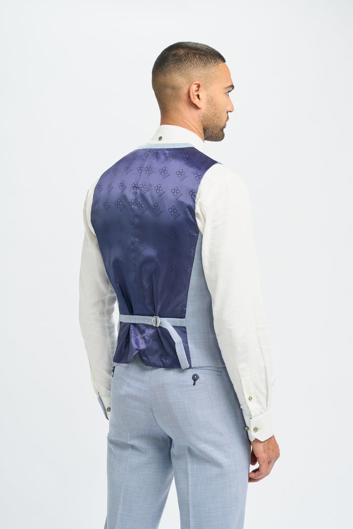 Miami Sky Waistcoat - House of Cavani