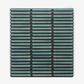 Middleton Antique Green Kit Kat Porcelain Mosaic Tile 12x92mm