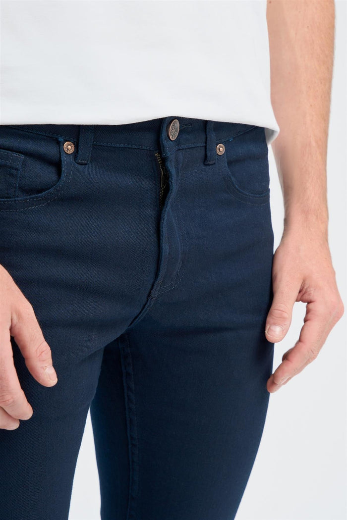 MIlano Navy Stretch Denim Jeans