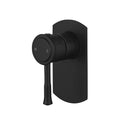 Modern National Montpellier Shower Mixer Matt Black - Full Kit MON008BK-KIT - The Blue Space
