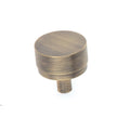Momo Handles Bellevue Knob Dark Brushed Brass