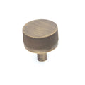 Momo Handles Bellevue Knob Knurled Dark Brushed Brass
