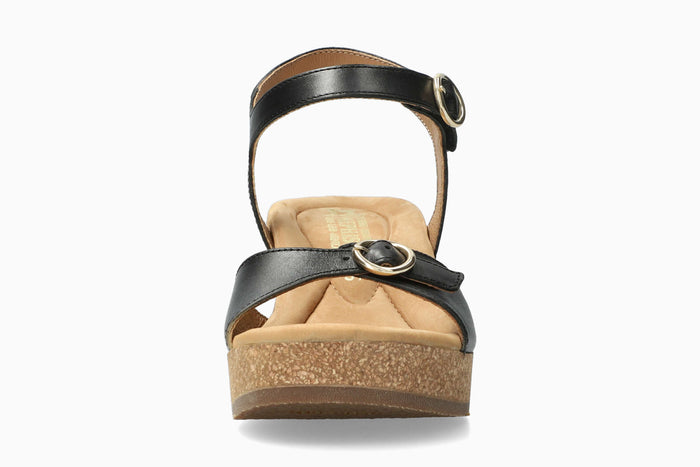 Natalya - Black Women Cork Sandals