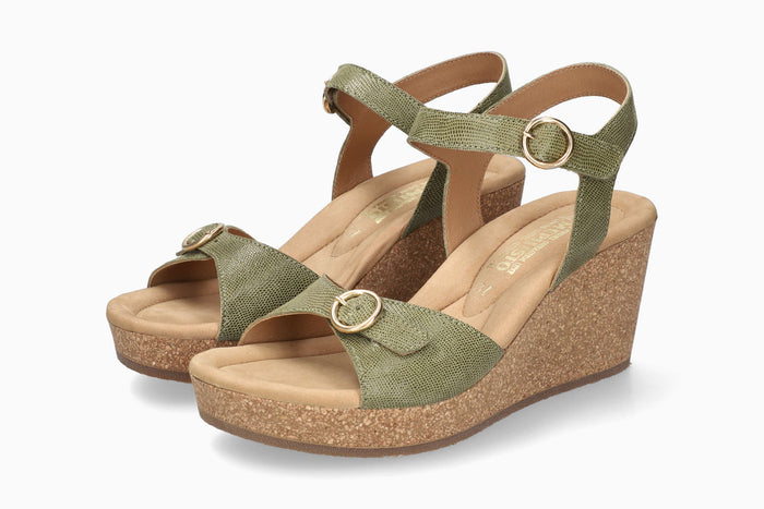 Natalya - Khaki Women Cork Sandals
