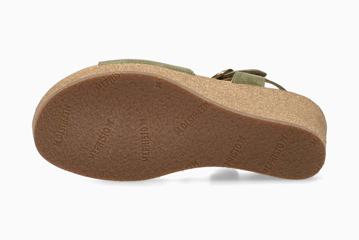 Natalya - Khaki Women Cork Sandals
