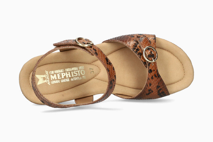 Natalya - Tobacco Women Cork Sandals