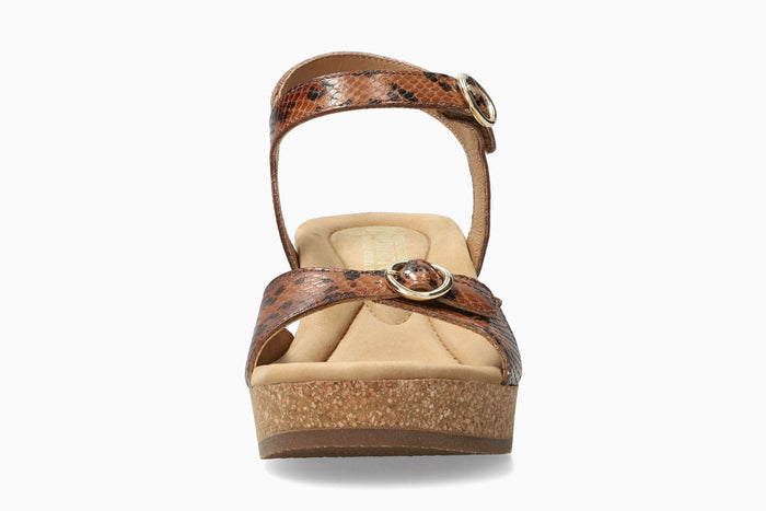 Natalya - Tobacco Women Cork Sandals