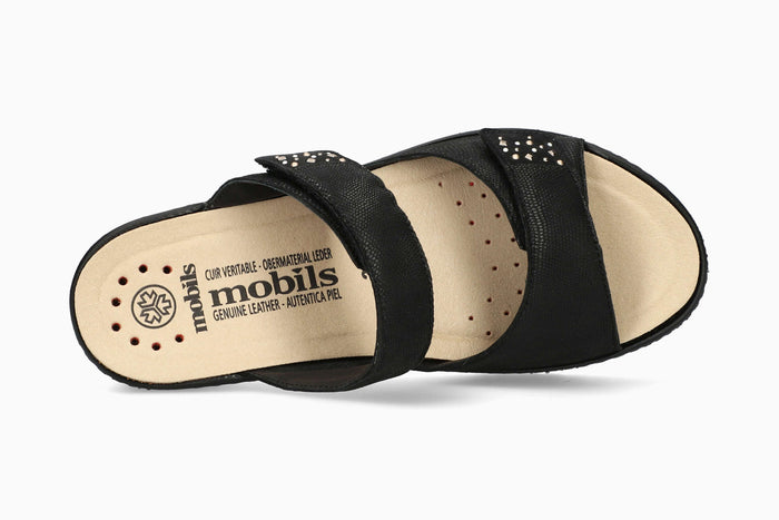 Navina - Black Women Sandals With Heel
