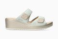 Navina - Eucalyptus Women Sandals With Heel