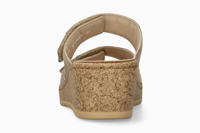 Navina - Light Taupe Women Sandals With Heel