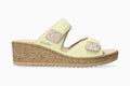 Navina - Yellow Women Sandals With Heel