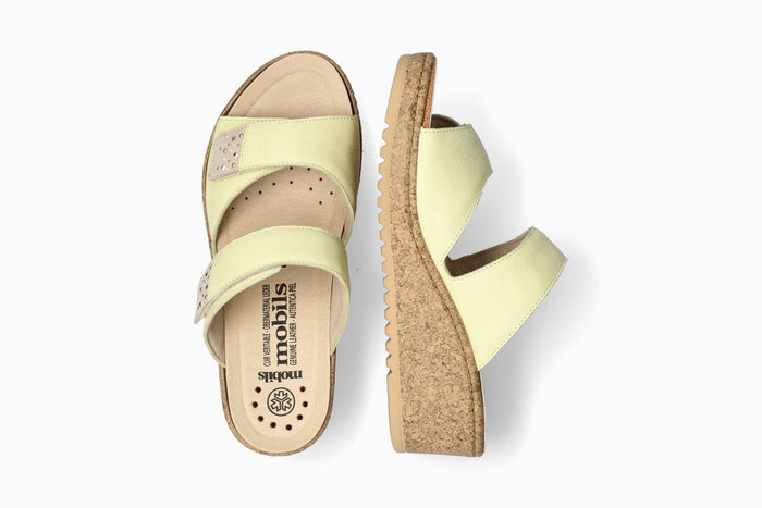 Navina - Yellow Women Sandals With Heel