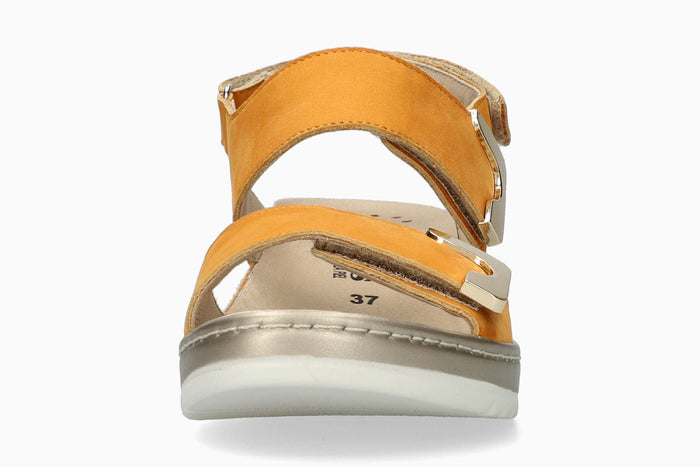 Nawel - Burnt Orange Women Sandals With Heel