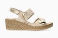 Nawel - Sand Women Sandals With Heel