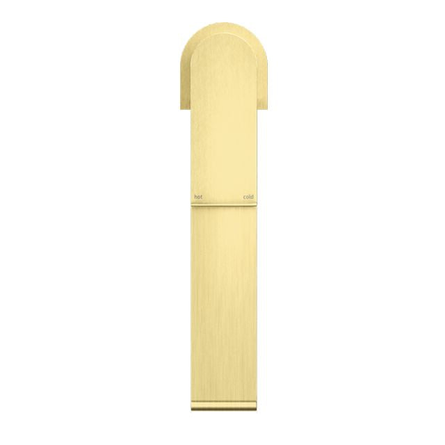Buy Nero Bianca Mid Tall Basin Mixer Brushed Gold NR321501dBG - The Blue Space