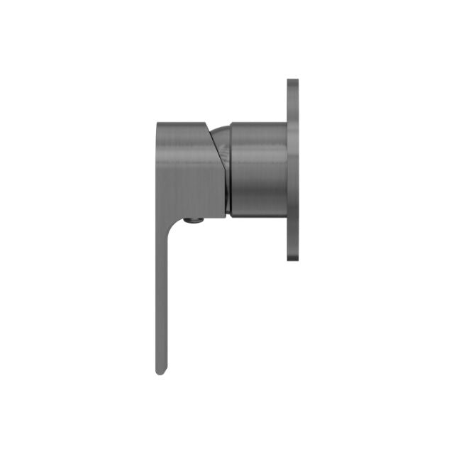 Buy Online Nero Bianca Shower Mixer 80mm Plate Gun Metal NR321511DGM - The Blue Space