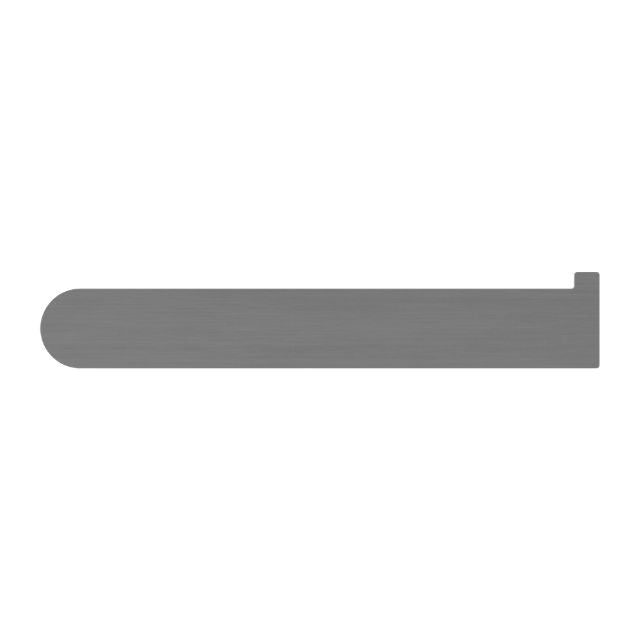 Buy Online Nero Bianca Toilet Roll Holder Gun Metal NR9086GM - The Blue Space