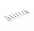 Nero Bianca Towel Rack Brushed Nickel | The Blue Space