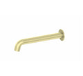 Nero Mecca Basin/Bath Spout Only 160mm Brushed Gold | The Blue Space