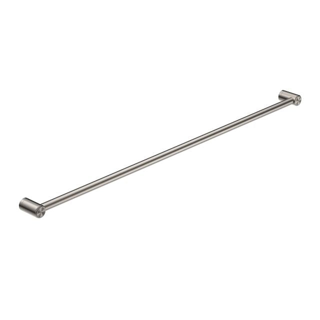 Nero Mecca Care 25mm Grab Rail 1200mm Brushed Nickel NRCR2548BN - The Blue Space