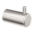 Nero Mecca Care 25mm Wall Hook Brushed Nickel NRCR2582BN - The Blue Space