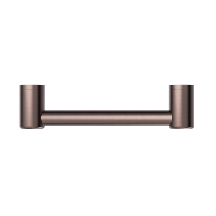 Side View Nero Mecca Care 32mm Grab Rail 300mm Brushed Bronze NRCR3212BZ - The Blue Space