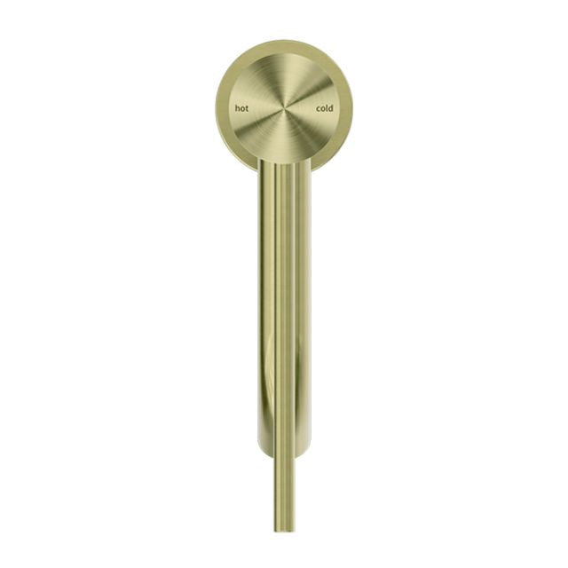 Buy Nero Mecca Care Basin Mixer Brushed Gold NR221901dBG - The Blue Space