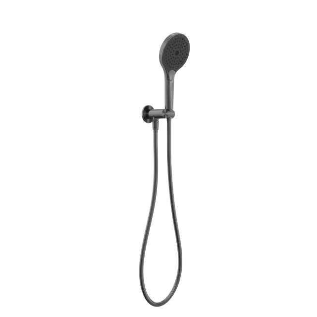 Nero Mecca Shower On Bracket With Air Shower II Gun Metal NR221905FGM - The Blue Space