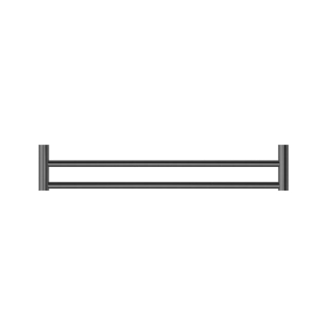 Shop Online Nero New Mecca Double Towel Rail 800mm Gun Metal  NR2330dGM | The Blue Space