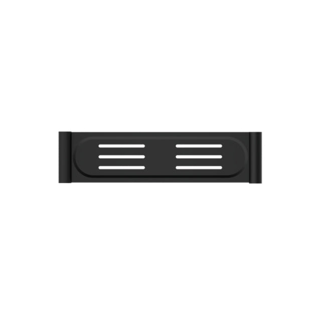 Shop Online Nero New Mecca Metal Shower Shelf Matte Black NR2387aMB | The Blue Space