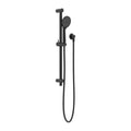 Nero Round Metal Project Rail Shower Matte Black NR318MB - The Blue Space