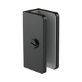 Nero Shower U-Shaped Bracket 10mm Glass Matte Black NRSH203aMB - The Blue Space