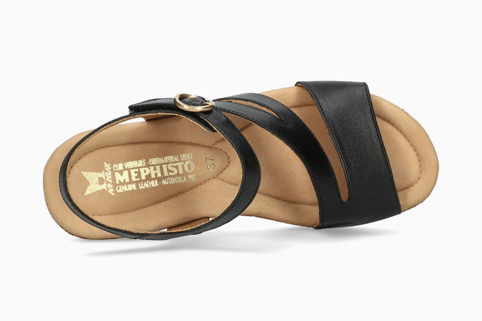 Nonnie - Black Women Cork Sandals