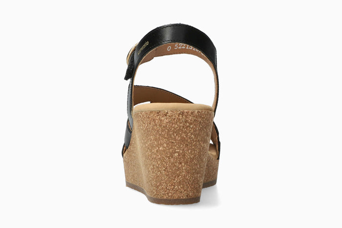Nonnie - Black Women Cork Sandals