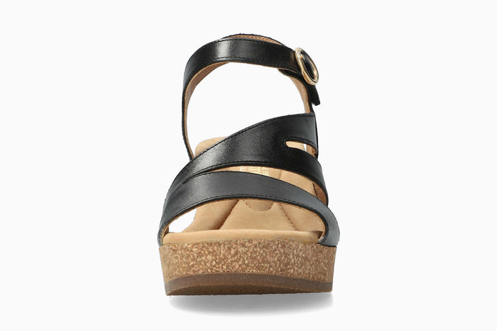 Nonnie - Black Women Cork Sandals