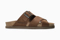 Nordine - Dark Brown Men Cork Sandals