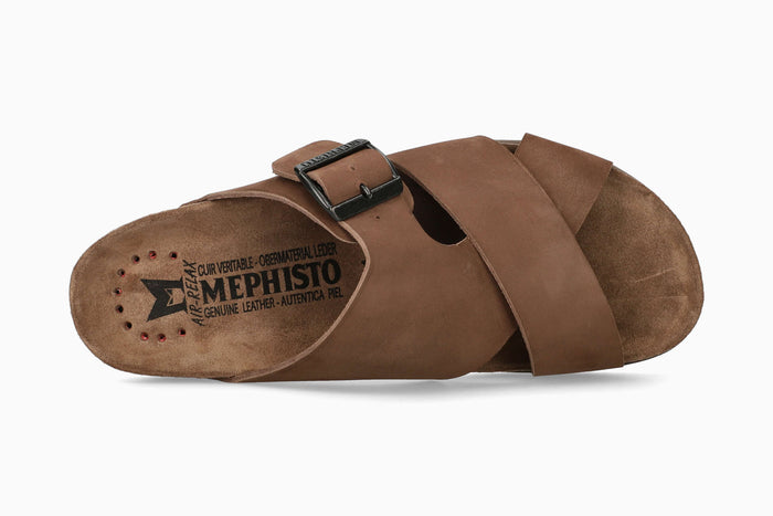 Nordine - Dark Brown Men Cork Sandals