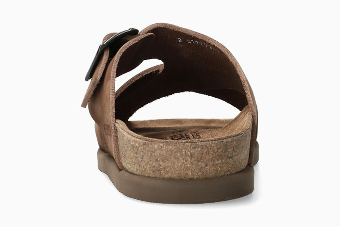 Nordine - Dark Brown Men Cork Sandals