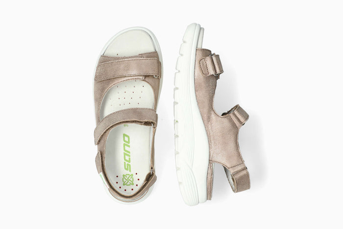 Norine - Light Taupe Women Walking
