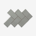 Olive Luca Hand Made Gloss Subway Tile 75 x 150 x 8mm