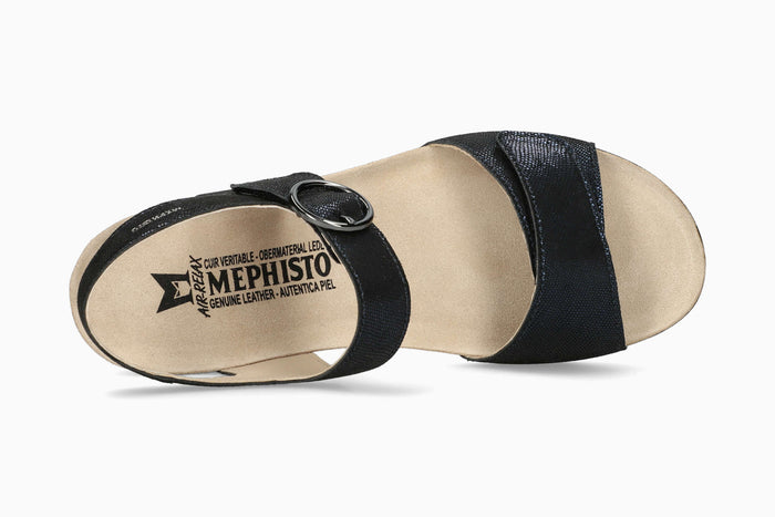 Oriana - Navy Women Cork Sandals