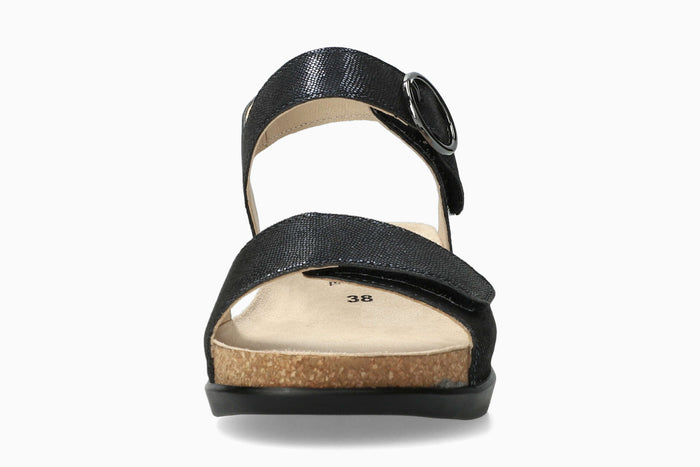 Oriana - Navy Women Cork Sandals