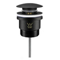 Otti Universal Mushroom 32mm Pop Up Waste - Matte Black M43MB - The Blue Space