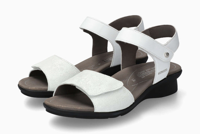 Pattie - White Women Sandals