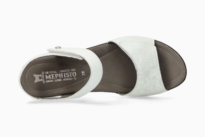 Pattie - White Women Sandals