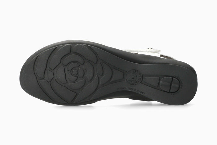 Pattie - White Women Sandals