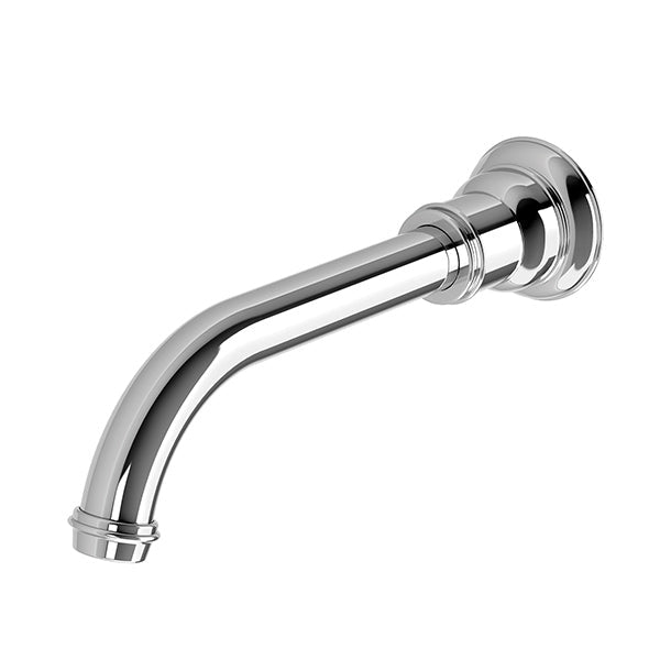 Phoenix Cromford Wall Basin / Bath Outlet 200mm Chrome - The Blue Space