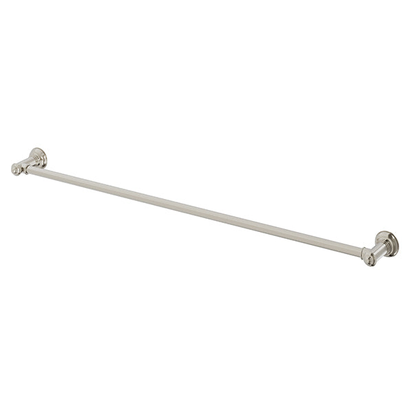 Phoenix Cromford Single Towel Rail 800mm Brushed Nickel - The Blue Space