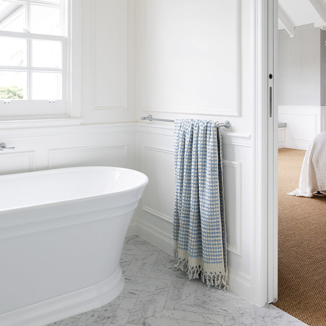 Lifestyle Phoenix Cromford Single Towel Rail 800mm Chrome - The Blue Space